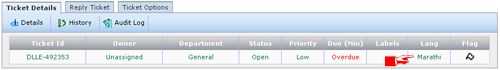Staff Language feature