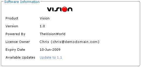 Software Information
