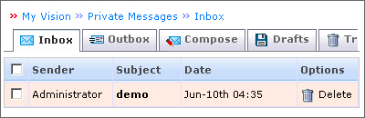 Private Messaging Private Messaging