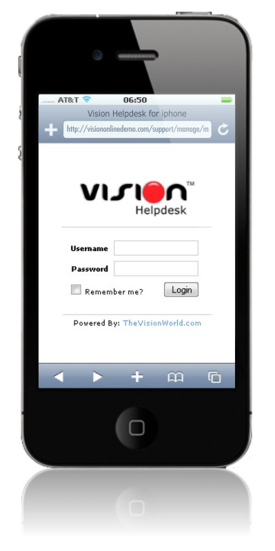 Vision Helpdesk Mobile Edition Vision Helpdesk Mobile Edition