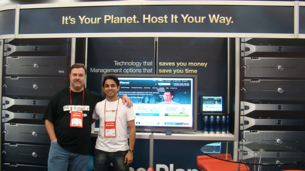 The Planet Booth at HostingCon2010