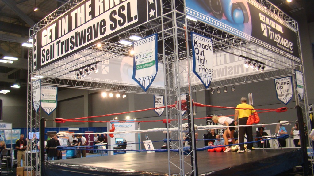 Trustwave SSL Booth at HostingCon2010