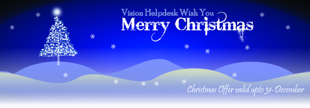 Vision Helpdesk Christmas Discounts Vision Helpdesk Christmas Coupons
